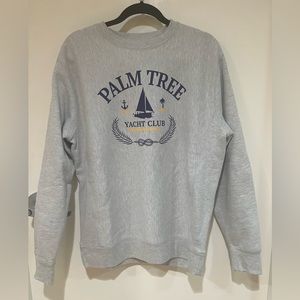 *NWOT* Palm Tree Yacht Club Members Only Sweatshirt Size M